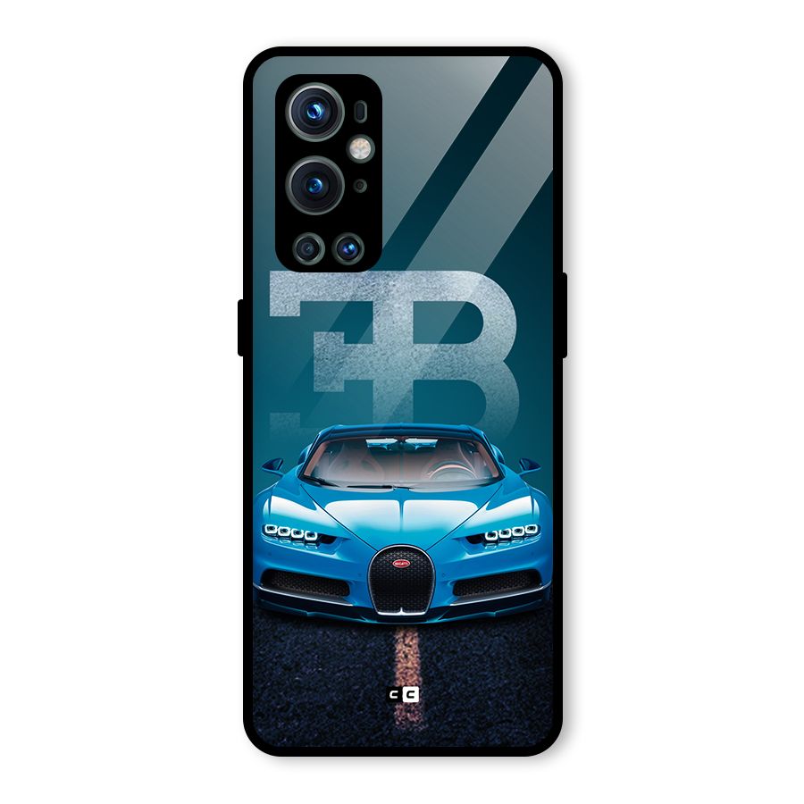 Wonderful Supercar Glass Back Case for OnePlus 9 Pro