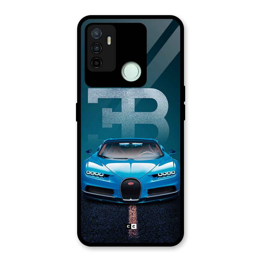 Wonderful Supercar Glass Back Case for Oppo A53
