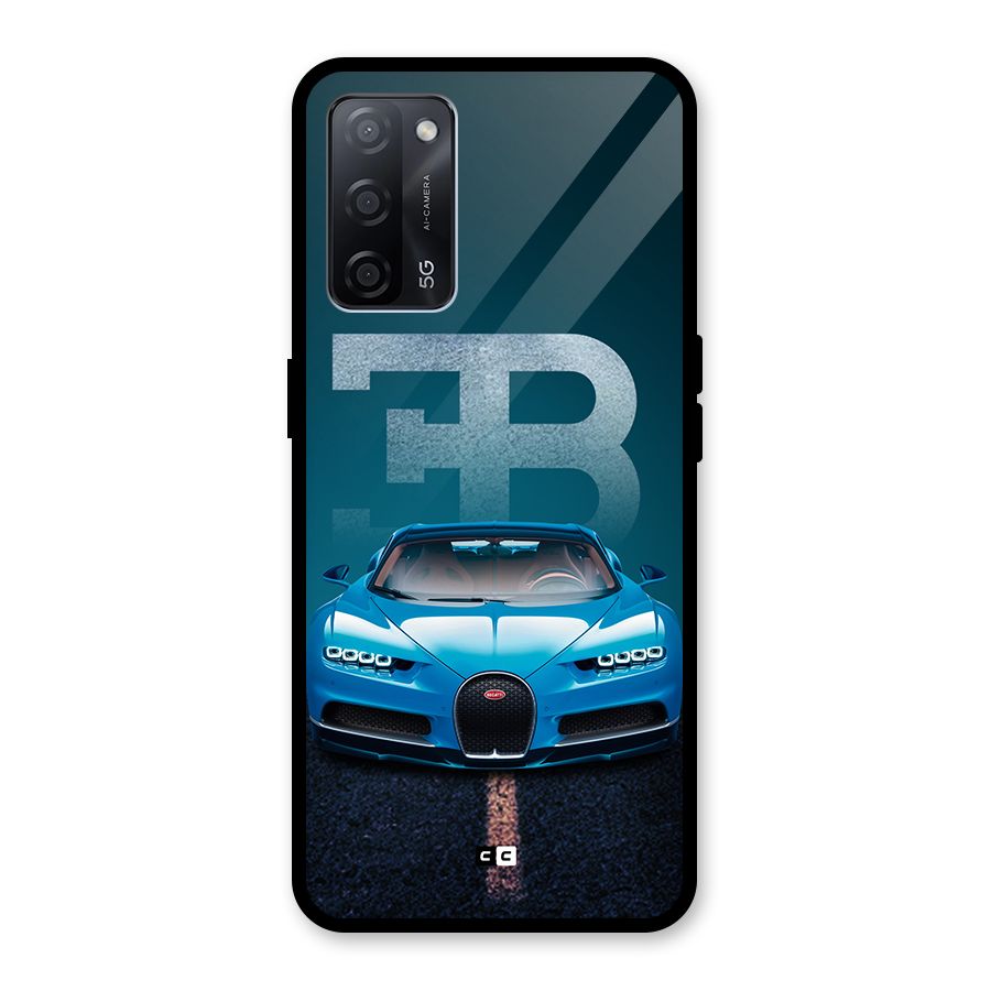 Wonderful Supercar Glass Back Case for Oppo A53s 5G