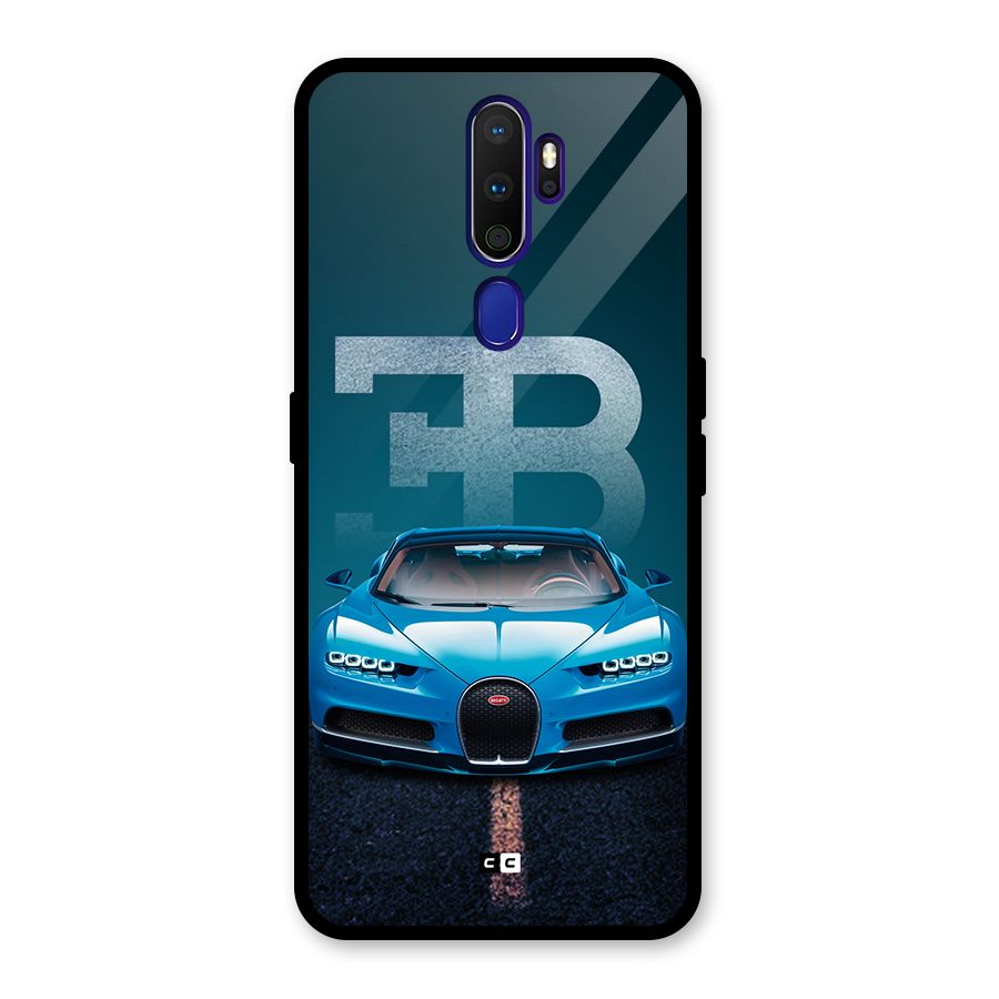 Wonderful Supercar Glass Back Case for Oppo A9 (2020)
