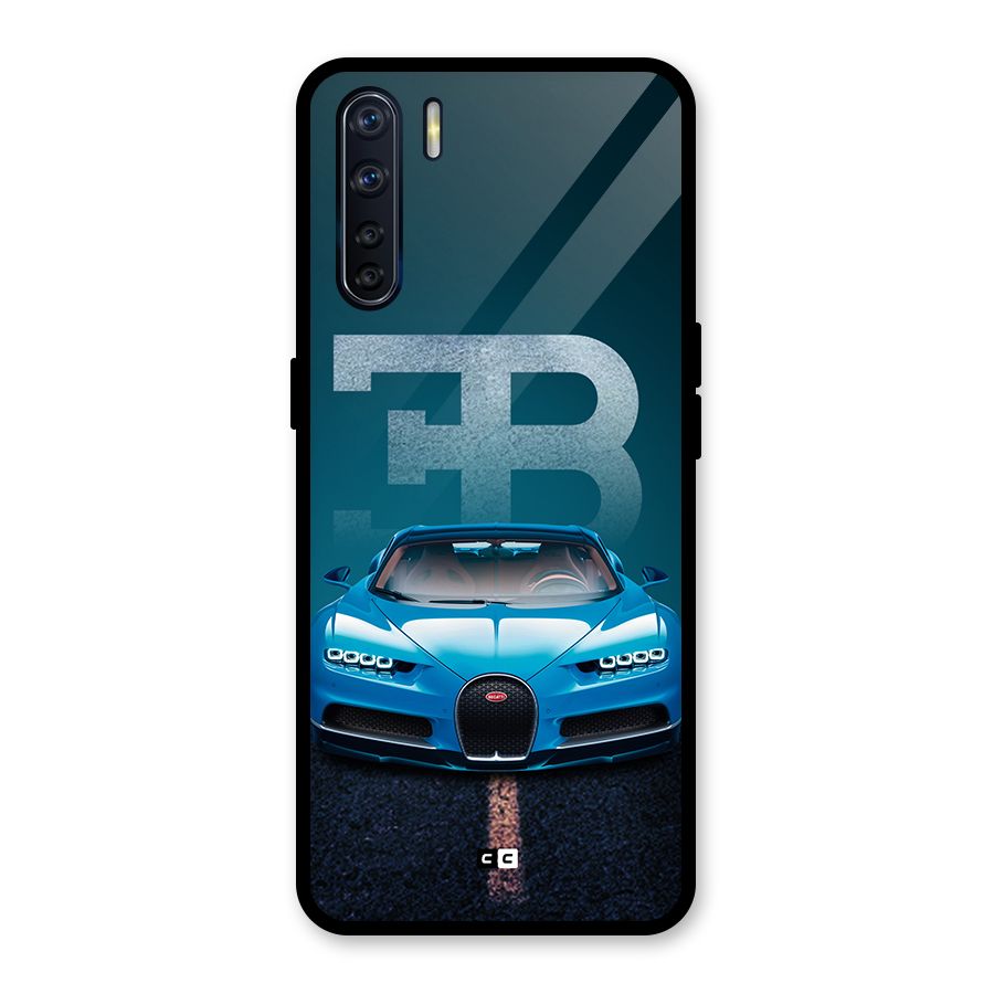 Wonderful Supercar Glass Back Case for Oppo F15