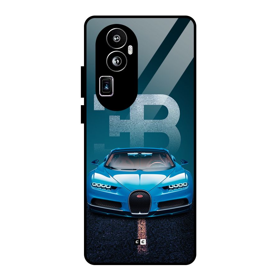 Wonderful Supercar Glass Back Case for Oppo Reno10 Pro Plus