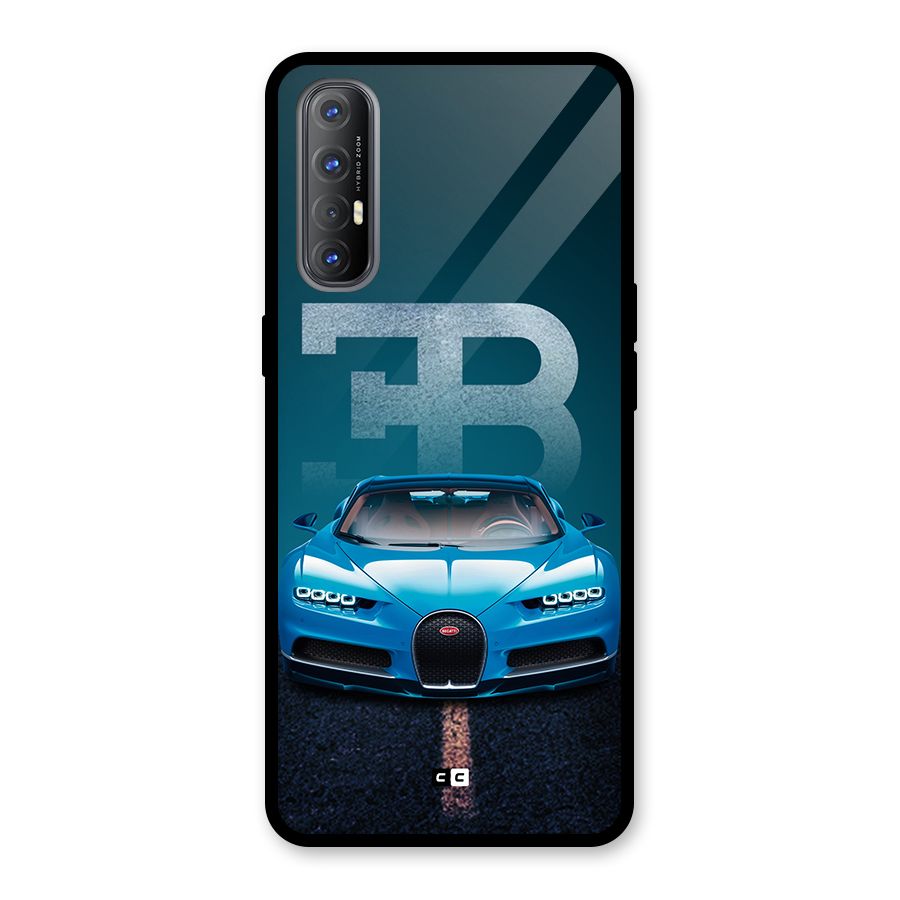Wonderful Supercar Glass Back Case for Oppo Reno3 Pro