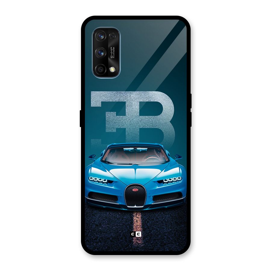 Wonderful Supercar Glass Back Case for Realme 7 Pro