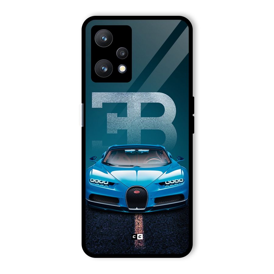 Wonderful Supercar Glass Back Case for Realme 9 Pro 5G