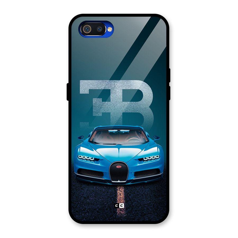 Wonderful Supercar Glass Back Case for Realme C2
