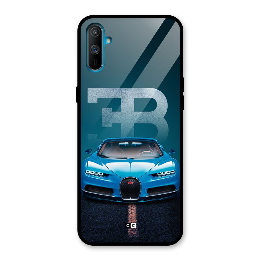 Wonderful Supercar Glass Back Case for Realme C3