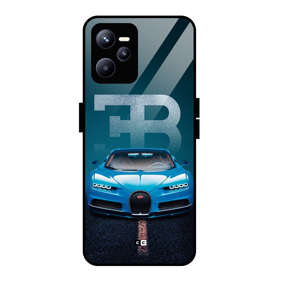 Wonderful Supercar Glass Back Case for Realme C35