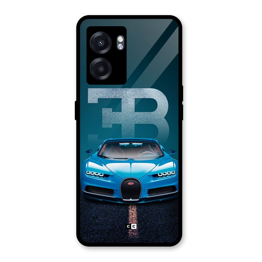 Wonderful Supercar Glass Back Case for Realme Narzo 50 5G