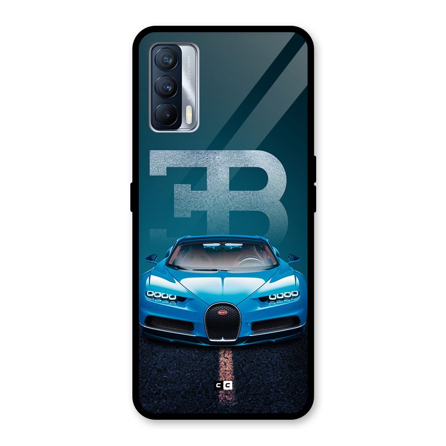 Wonderful Supercar Glass Back Case for Realme X7
