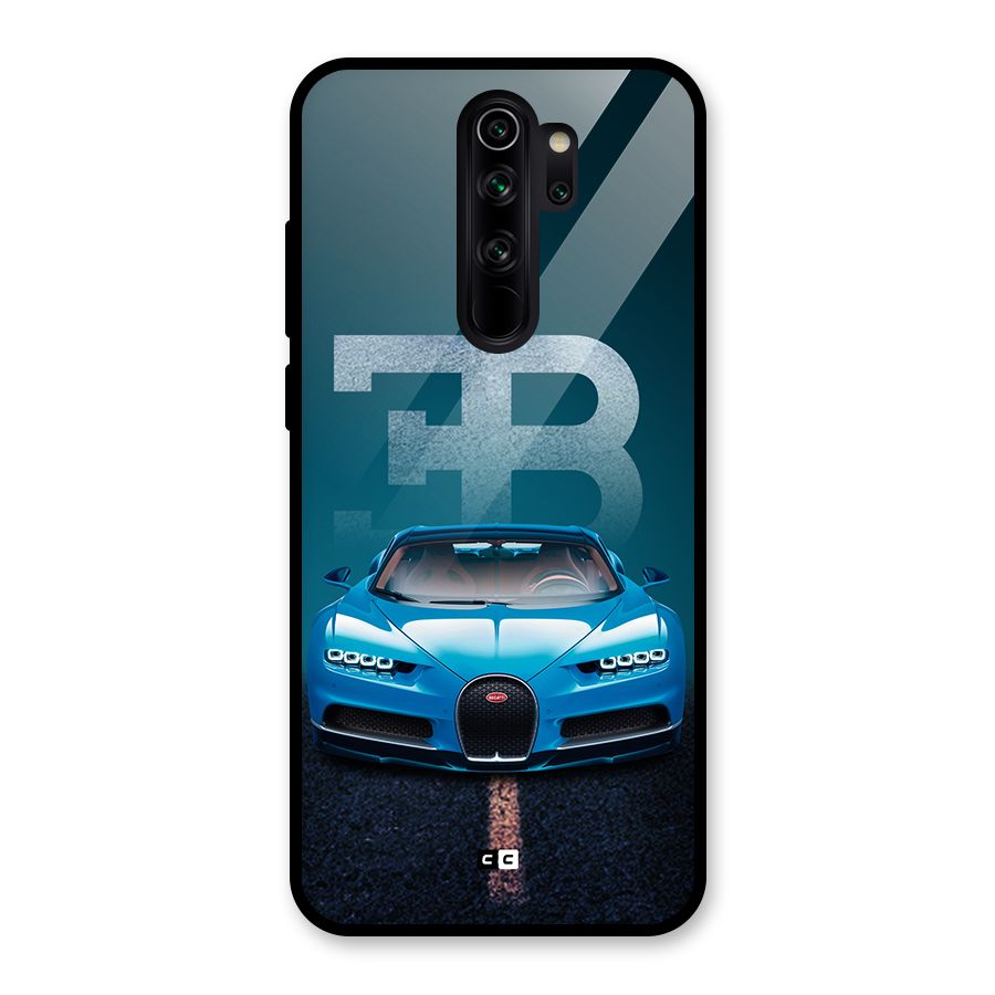 Wonderful Supercar Glass Back Case for Redmi Note 8 Pro