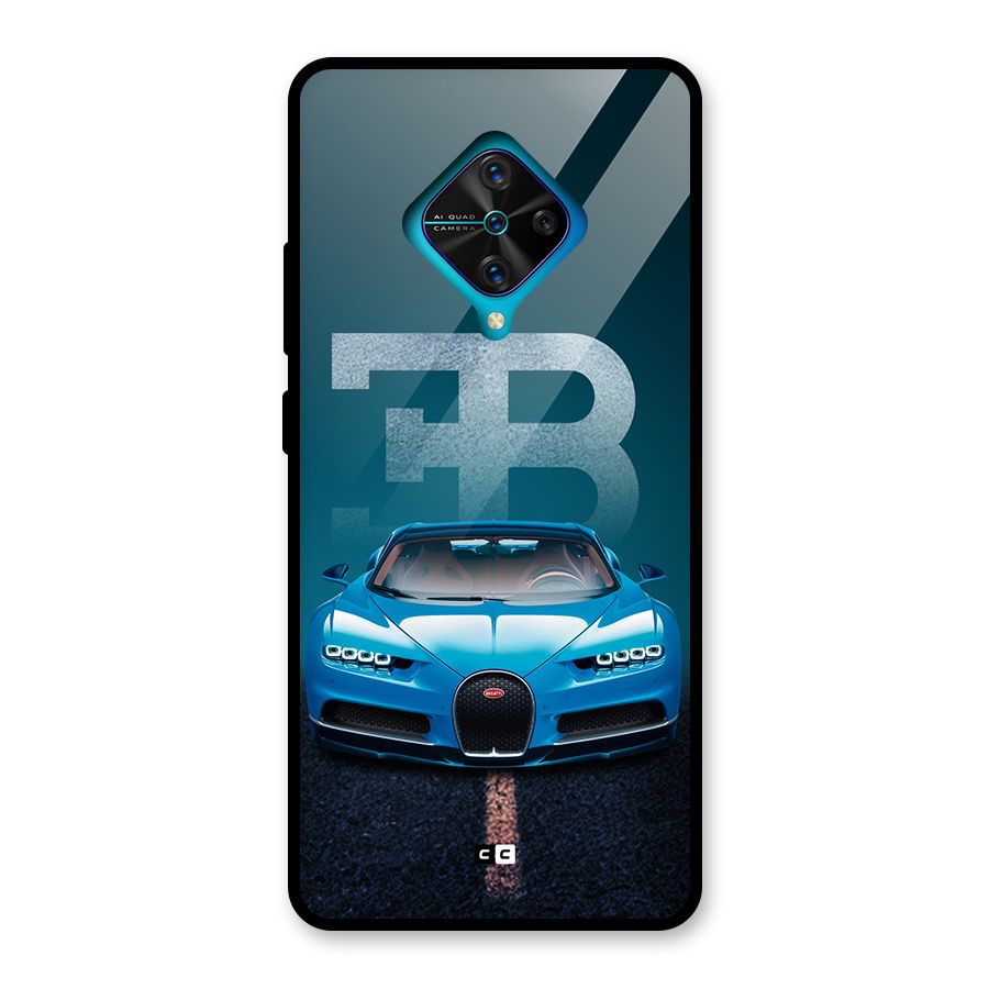 Wonderful Supercar Glass Back Case for Vivo S1 Pro