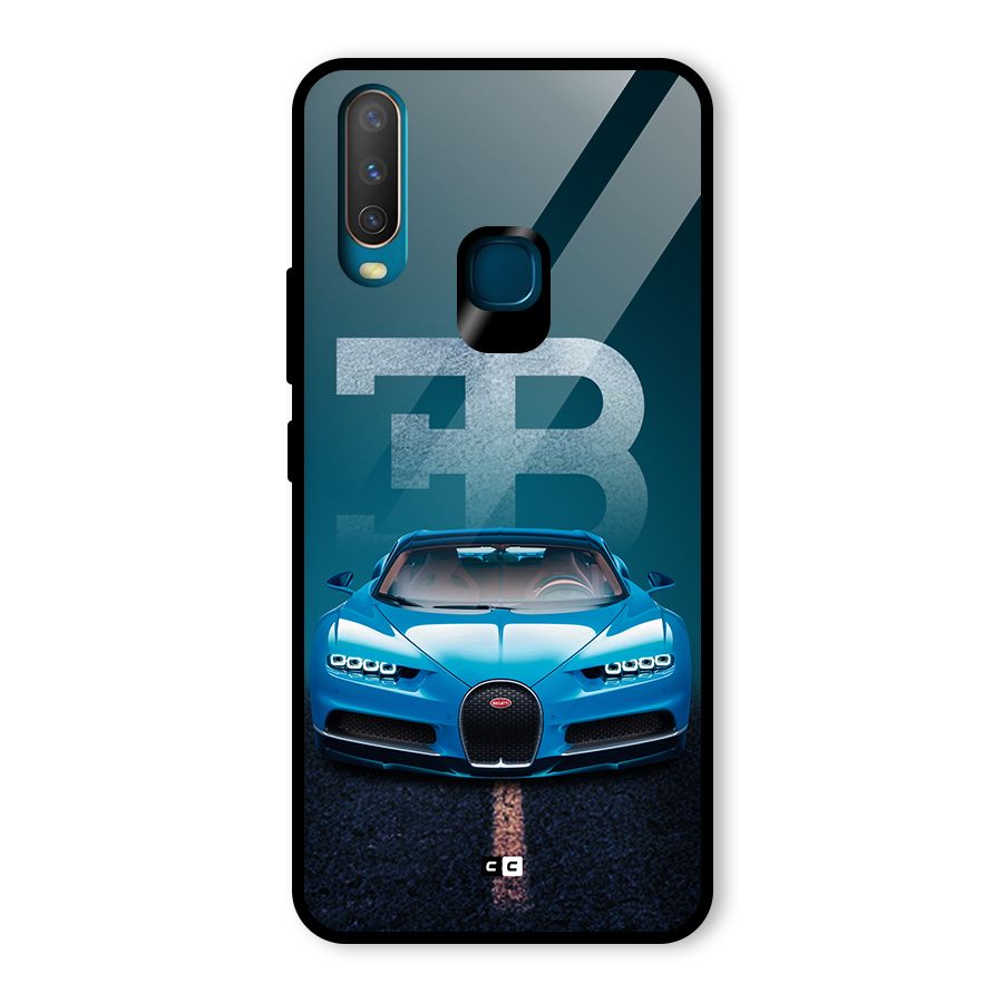 Wonderful Supercar Glass Back Case for Vivo U10