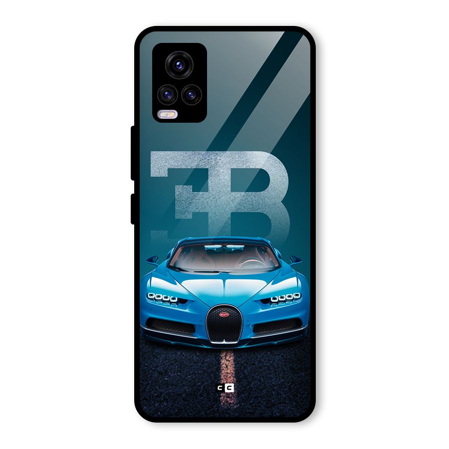 Wonderful Supercar Glass Back Case for Vivo V20