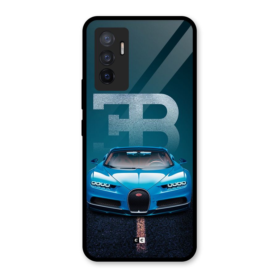 Wonderful Supercar Glass Back Case for Vivo V23e