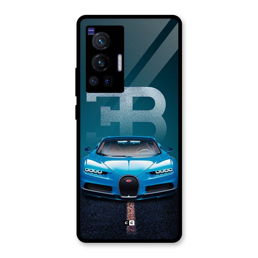 Wonderful Supercar Glass Back Case for Vivo X70 Pro