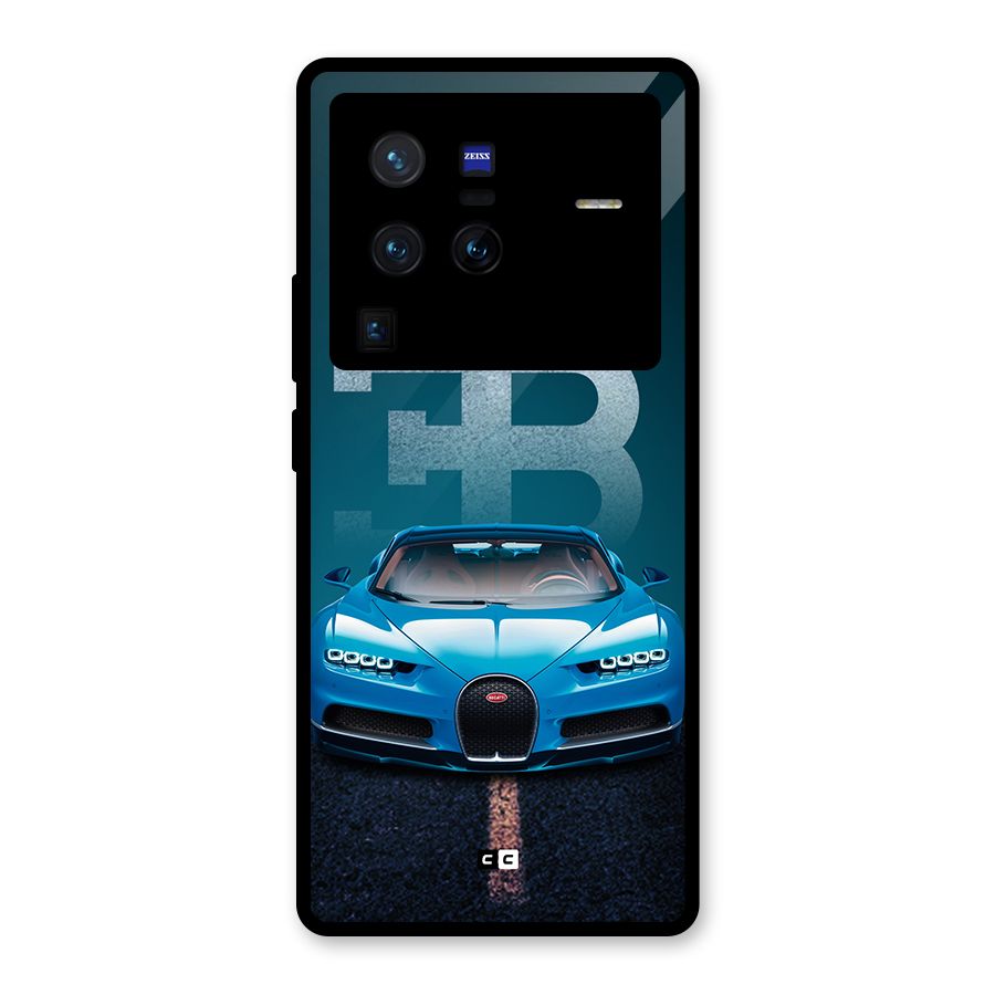 Wonderful Supercar Glass Back Case for Vivo X80 Pro