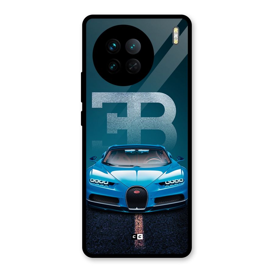 Wonderful Supercar Glass Back Case for Vivo X90