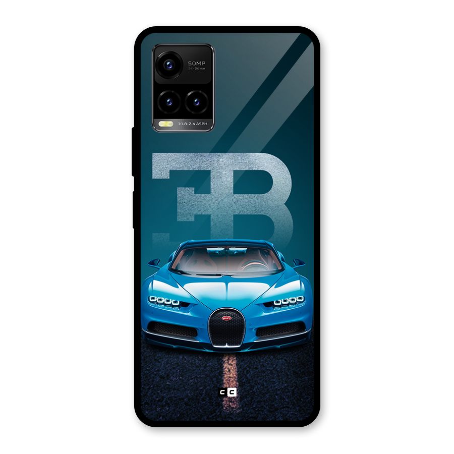 Wonderful Supercar Glass Back Case for Vivo Y21T