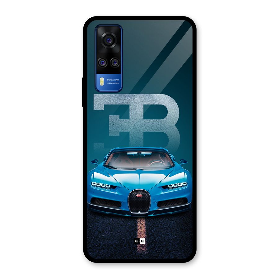 Wonderful Supercar Glass Back Case for Vivo Y31