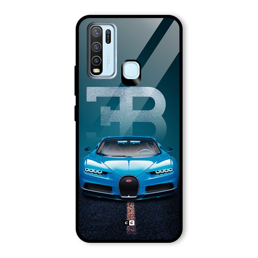 Wonderful Supercar Glass Back Case for Vivo Y50