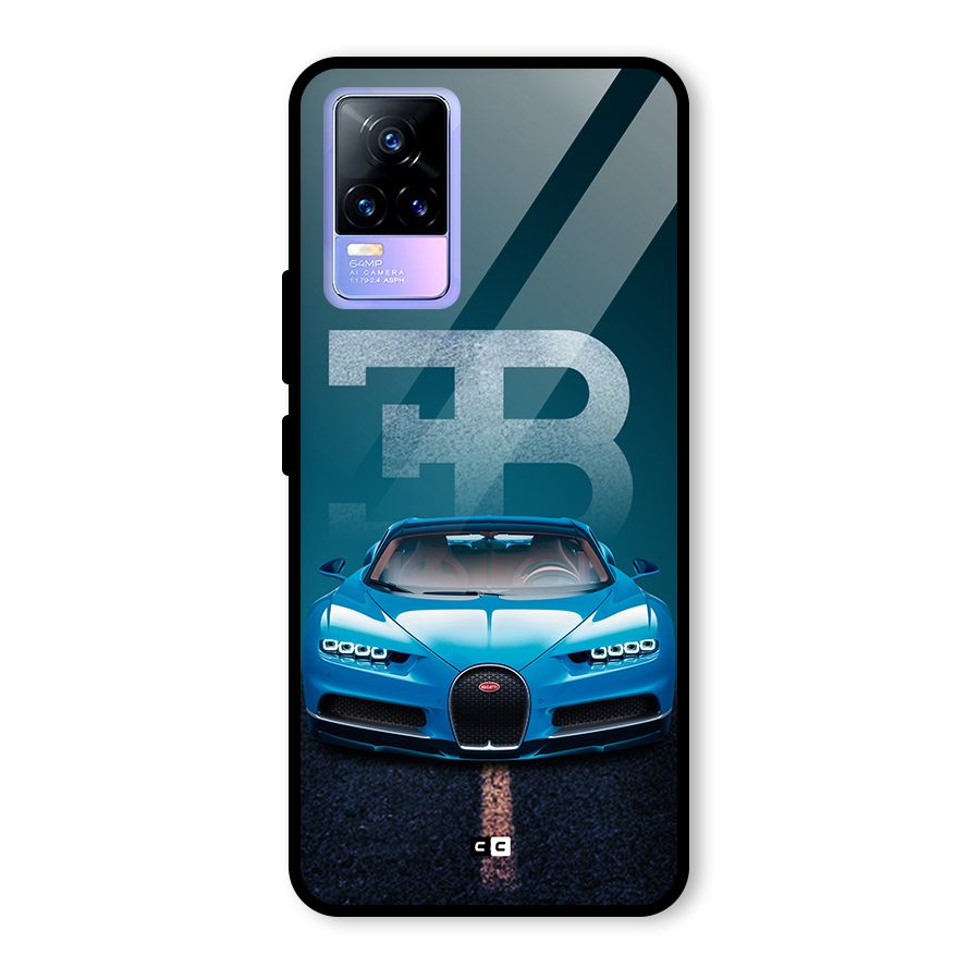 Wonderful Supercar Glass Back Case for Vivo Y73