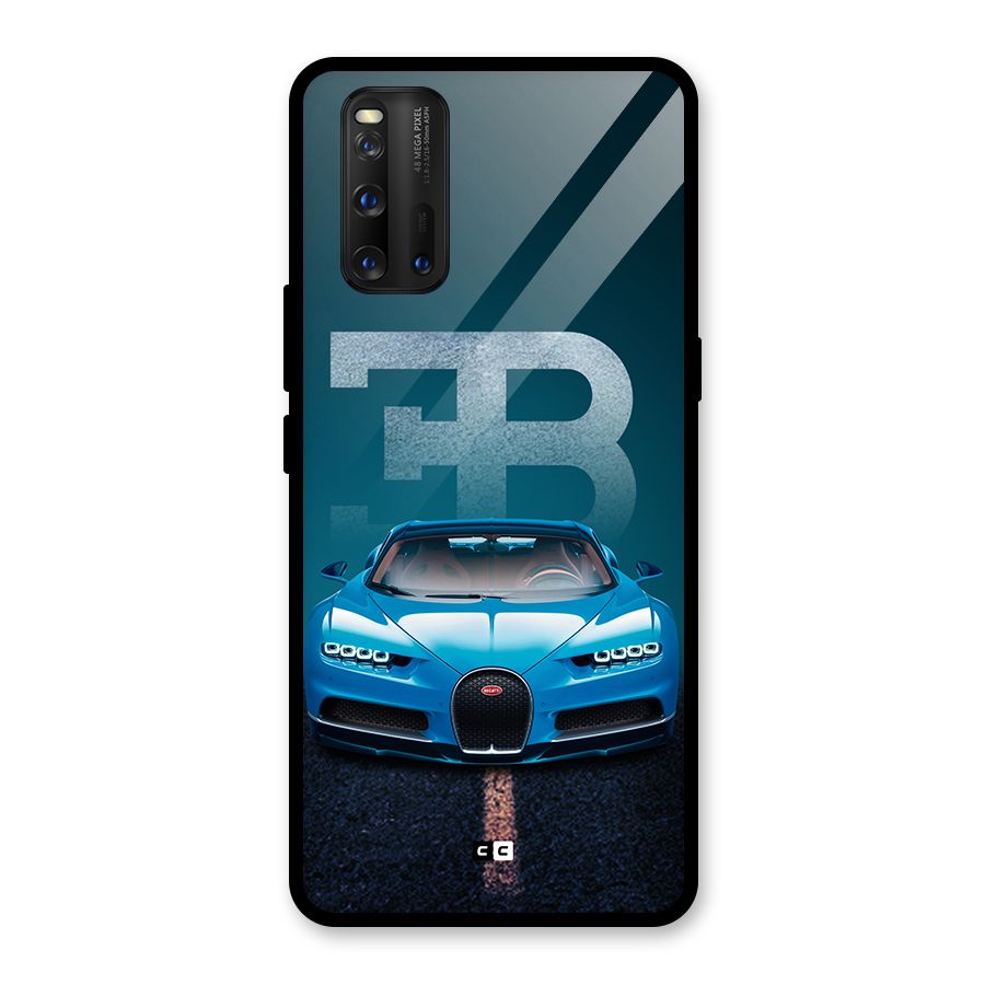 Wonderful Supercar Glass Back Case for Vivo iQOO 3