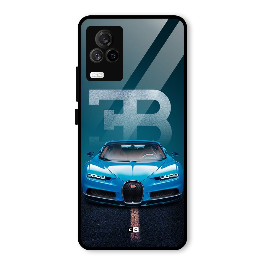 Wonderful Supercar Glass Back Case for Vivo iQOO 7 Legend 5G