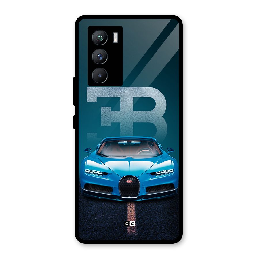 Wonderful Supercar Glass Back Case for Vivo iQOO 9 SE