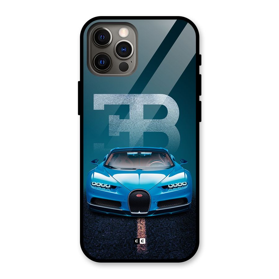 Wonderful Supercar Glass Back Case for iPhone 12 Pro