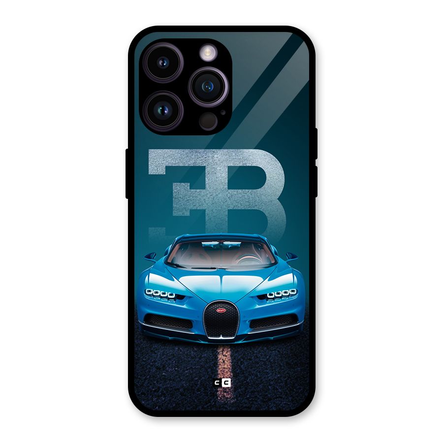 Wonderful Supercar Glass Back Case for iPhone 14 Pro Max