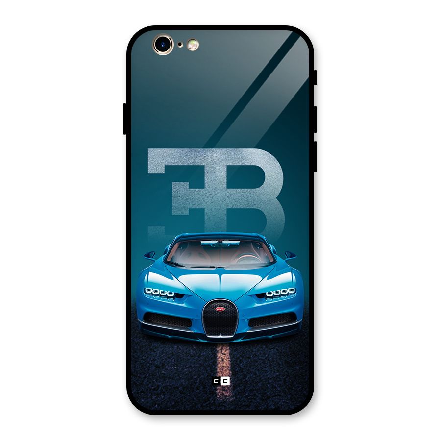 Wonderful Supercar Glass Back Case for iPhone 6 6S