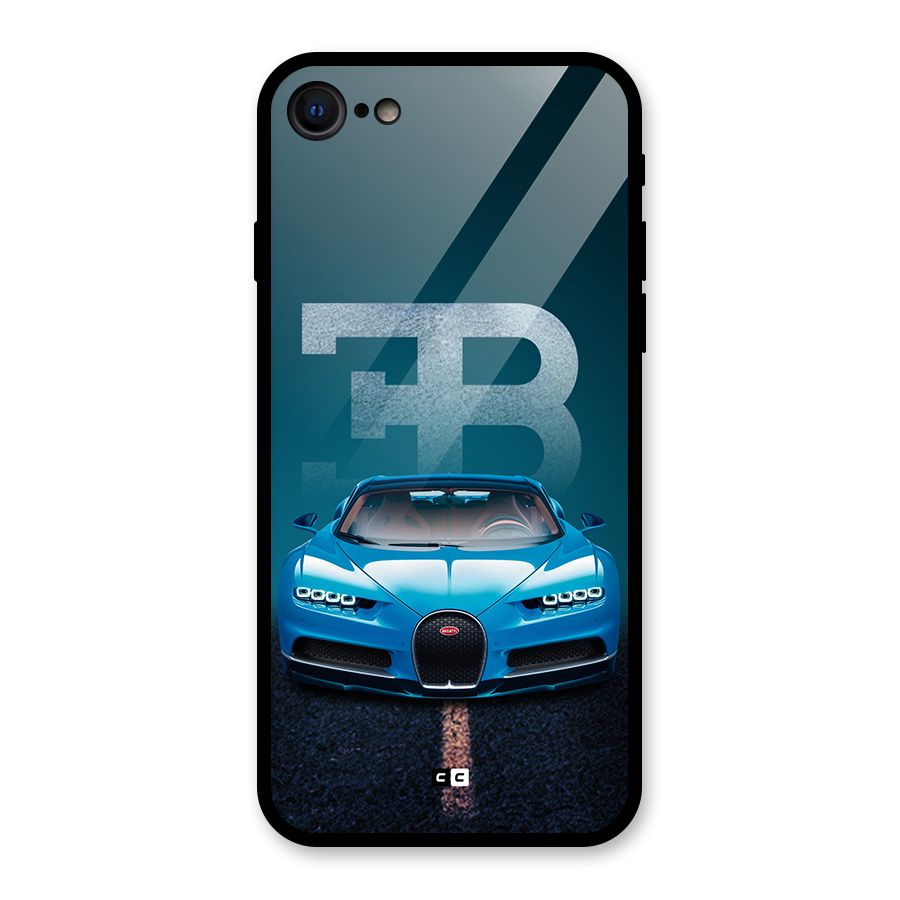 Wonderful Supercar Glass Back Case for iPhone 7