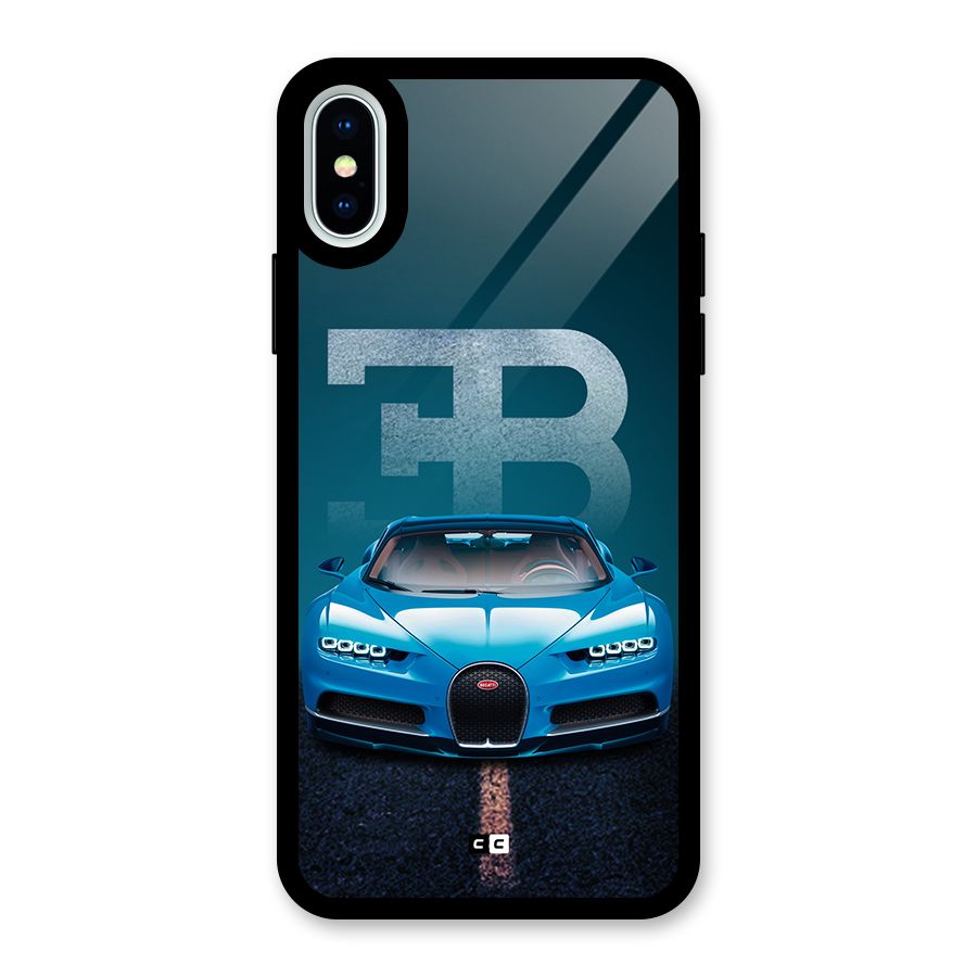 Wonderful Supercar Glass Back Case for iPhone X