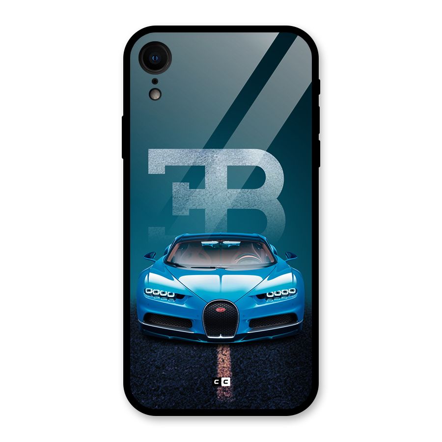 Wonderful Supercar Glass Back Case for iPhone XR