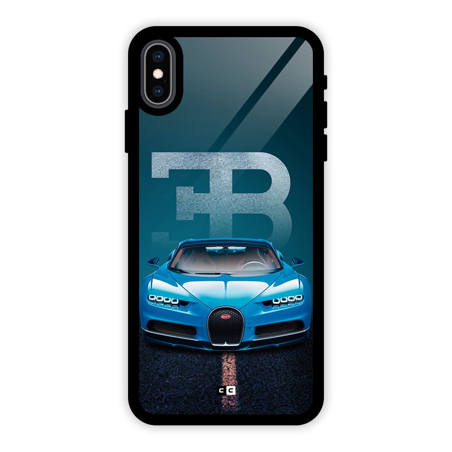 Wonderful Supercar Glass Back Case for iPhone XS Max