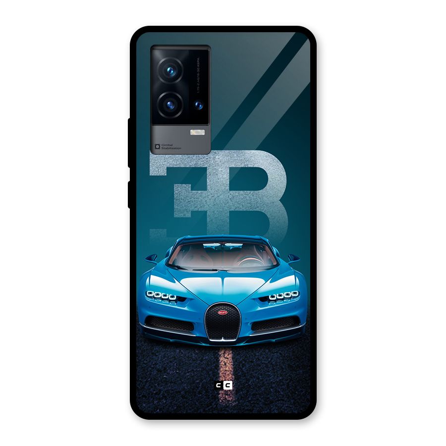 Wonderful Supercar Glass Back Case for iQOO 9 5G
