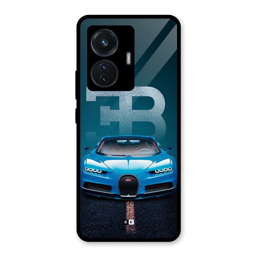 Wonderful Supercar Glass Back Case for iQOO Z6 44W