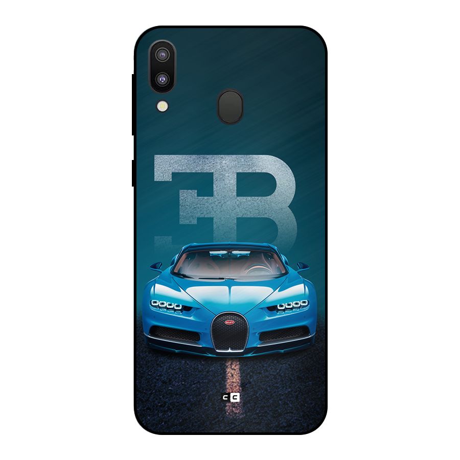 Wonderful Supercar Metal Back Case for Galaxy M20