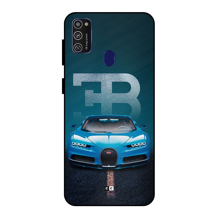 Wonderful Supercar Metal Back Case for Galaxy M21