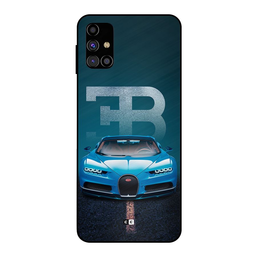 Wonderful Supercar Metal Back Case for Galaxy M31s