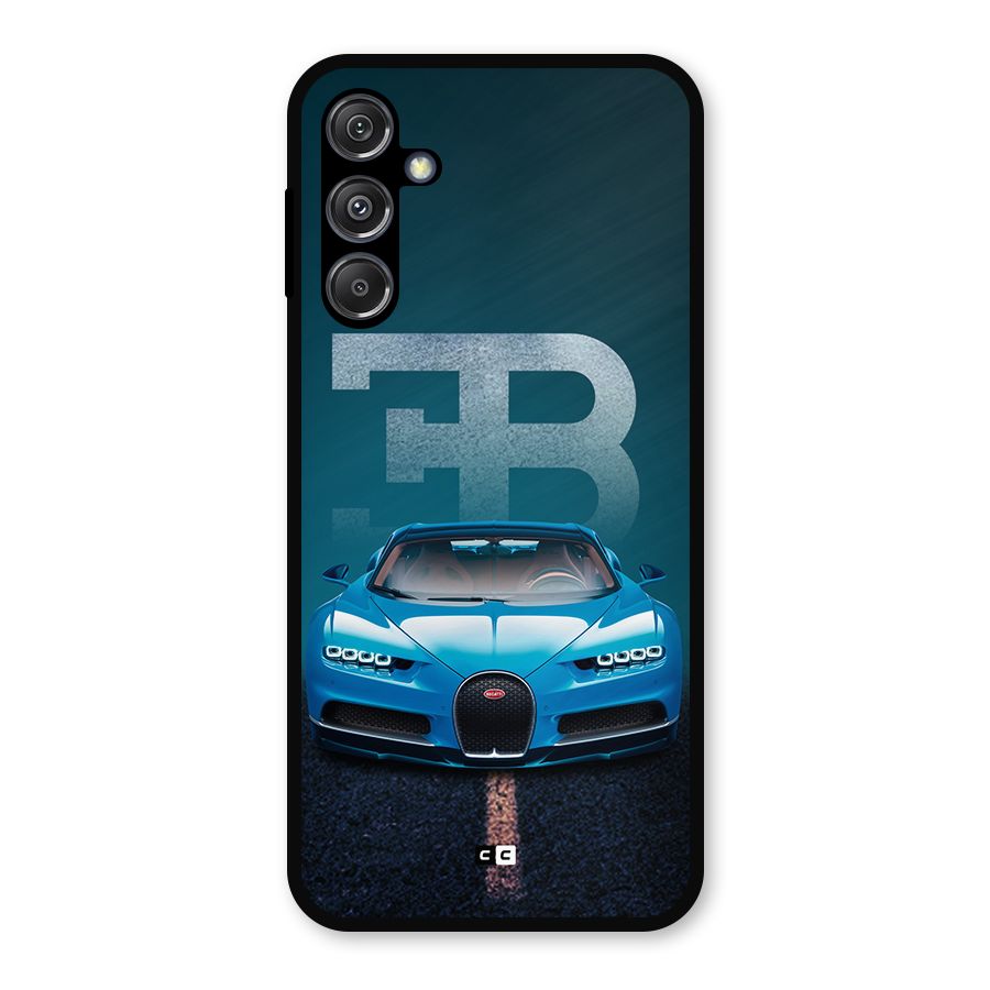 Wonderful Supercar Metal Back Case for Galaxy M34 5G