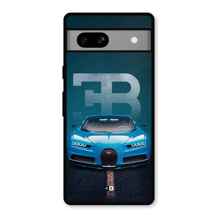 Wonderful Supercar Metal Back Case for Google Pixel 7a