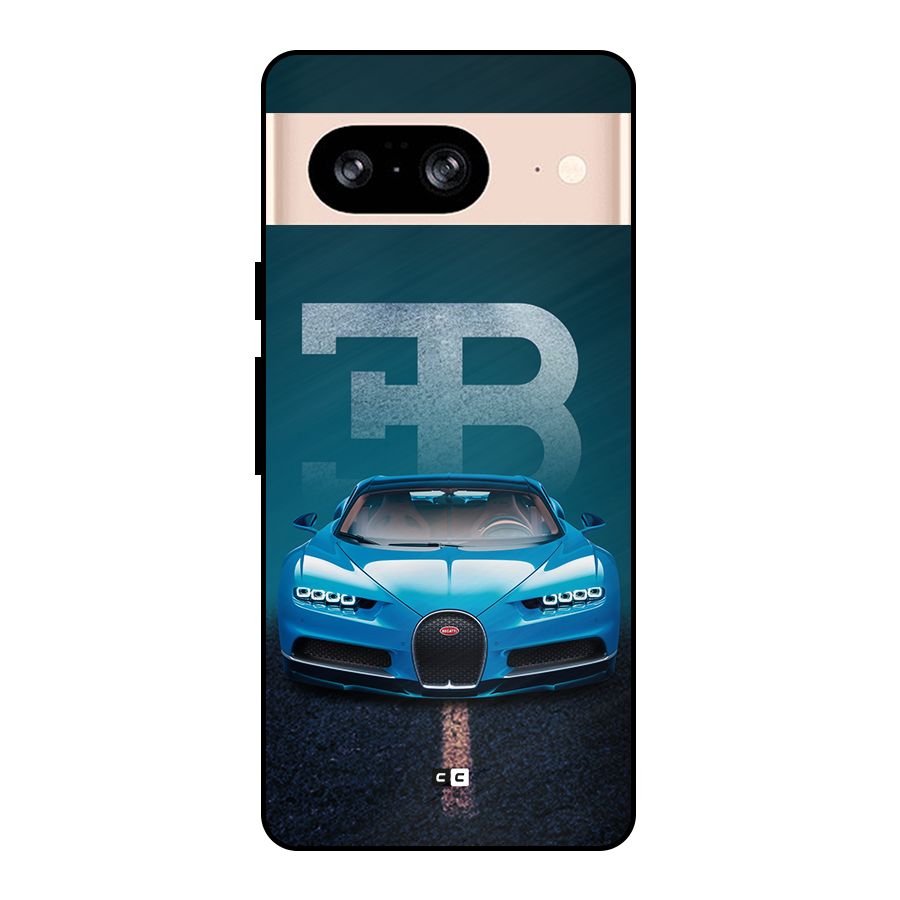 Wonderful Supercar Metal Back Case for Google Pixel 8