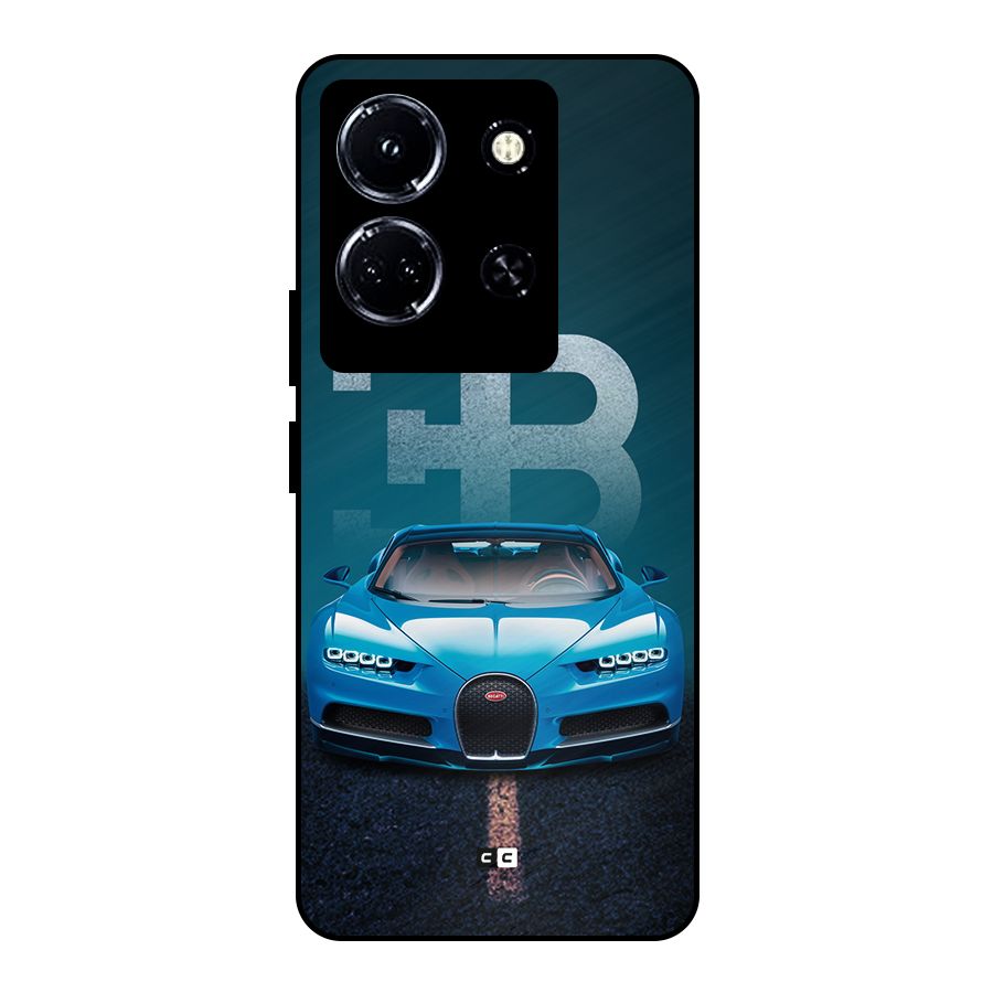 Wonderful Supercar Metal Back Case for Infinix Note 30 5G