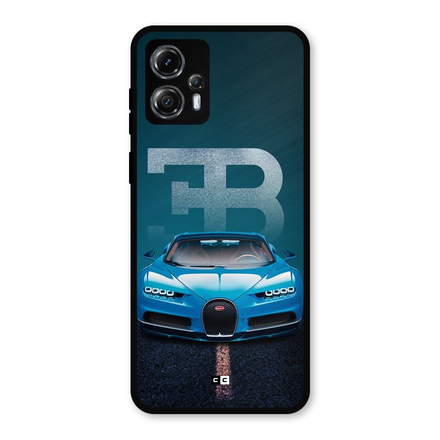 Wonderful Supercar Metal Back Case for Moto G13