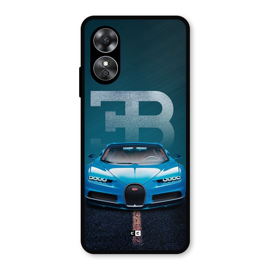 Wonderful Supercar Metal Back Case for Oppo A17