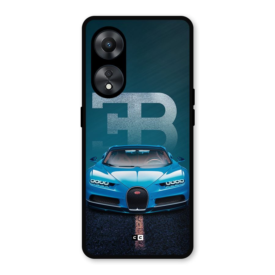 Wonderful Supercar Metal Back Case for Oppo A78
