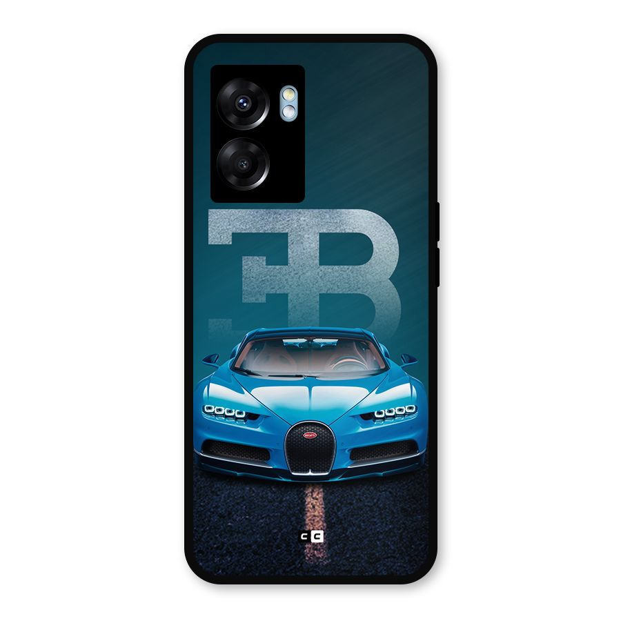Wonderful Supercar Metal Back Case for Oppo K10 (5G)