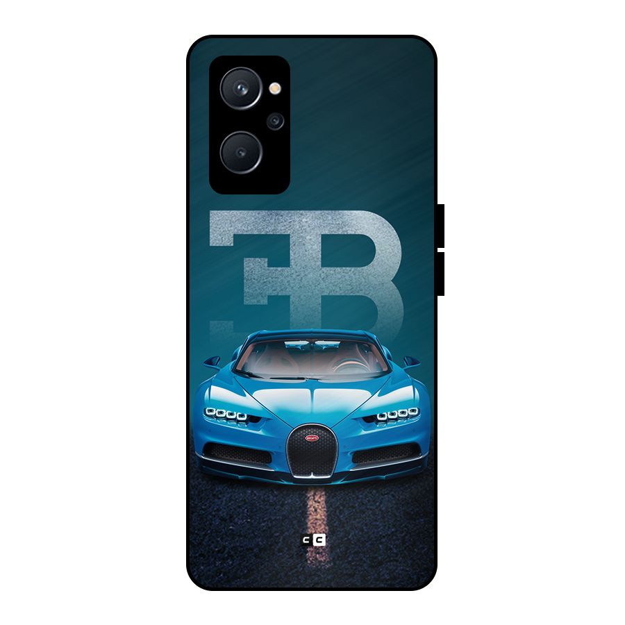 Wonderful Supercar Metal Back Case for Realme 9i 5G